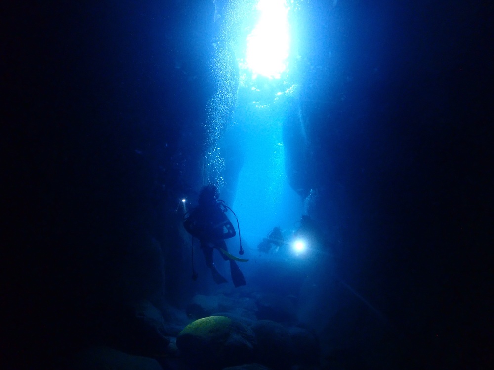 大阪 ダイビング中