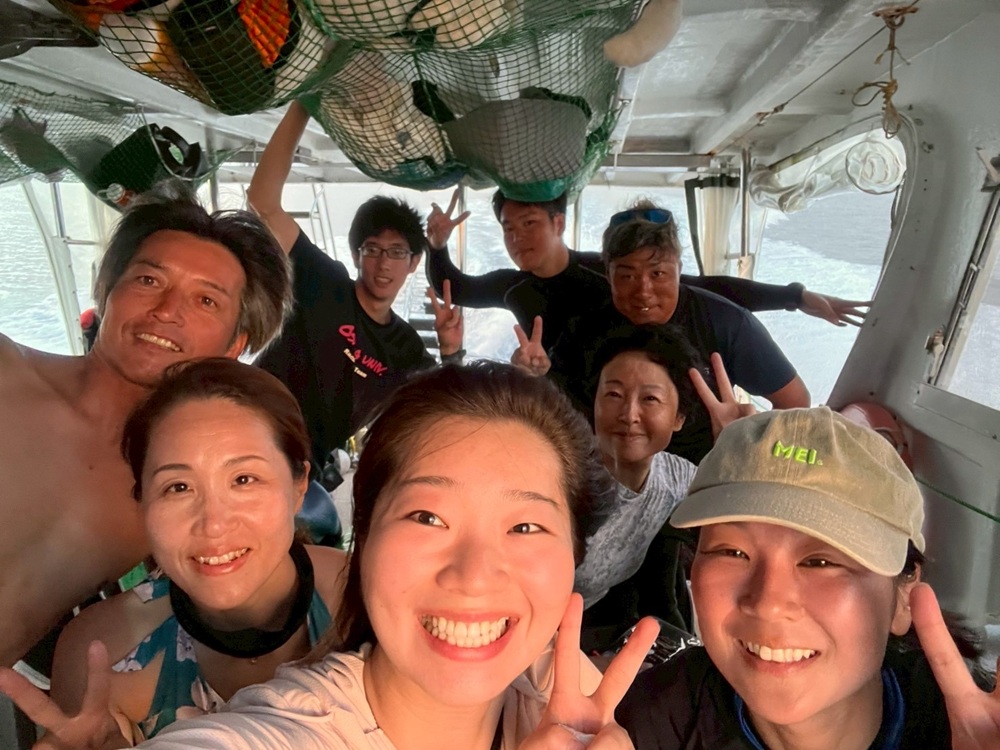 大阪 ダイビング 全員